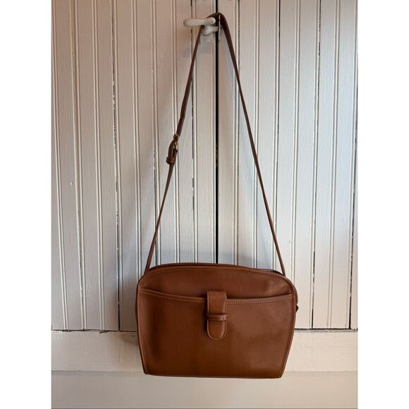 COACH RARE Vintage Original British Tan Brighton Shoulder/Crossbody Bag - Picture 11 of 12